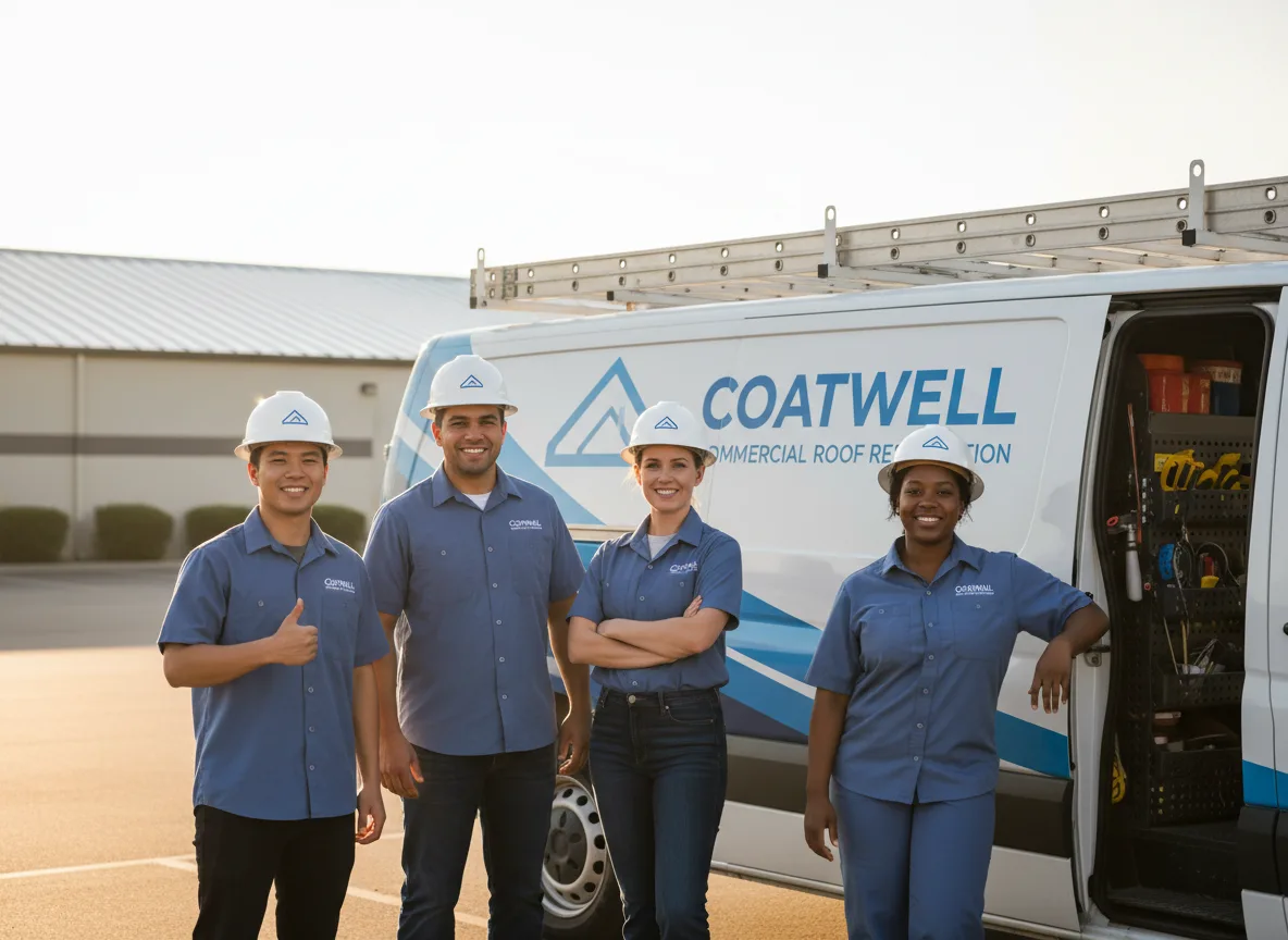 Commercial roof coating company in Jessup, PA